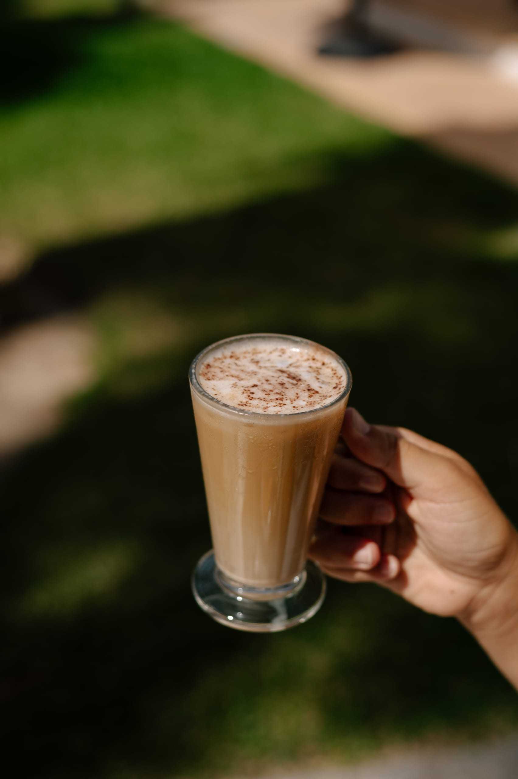 Coffee in the garden
